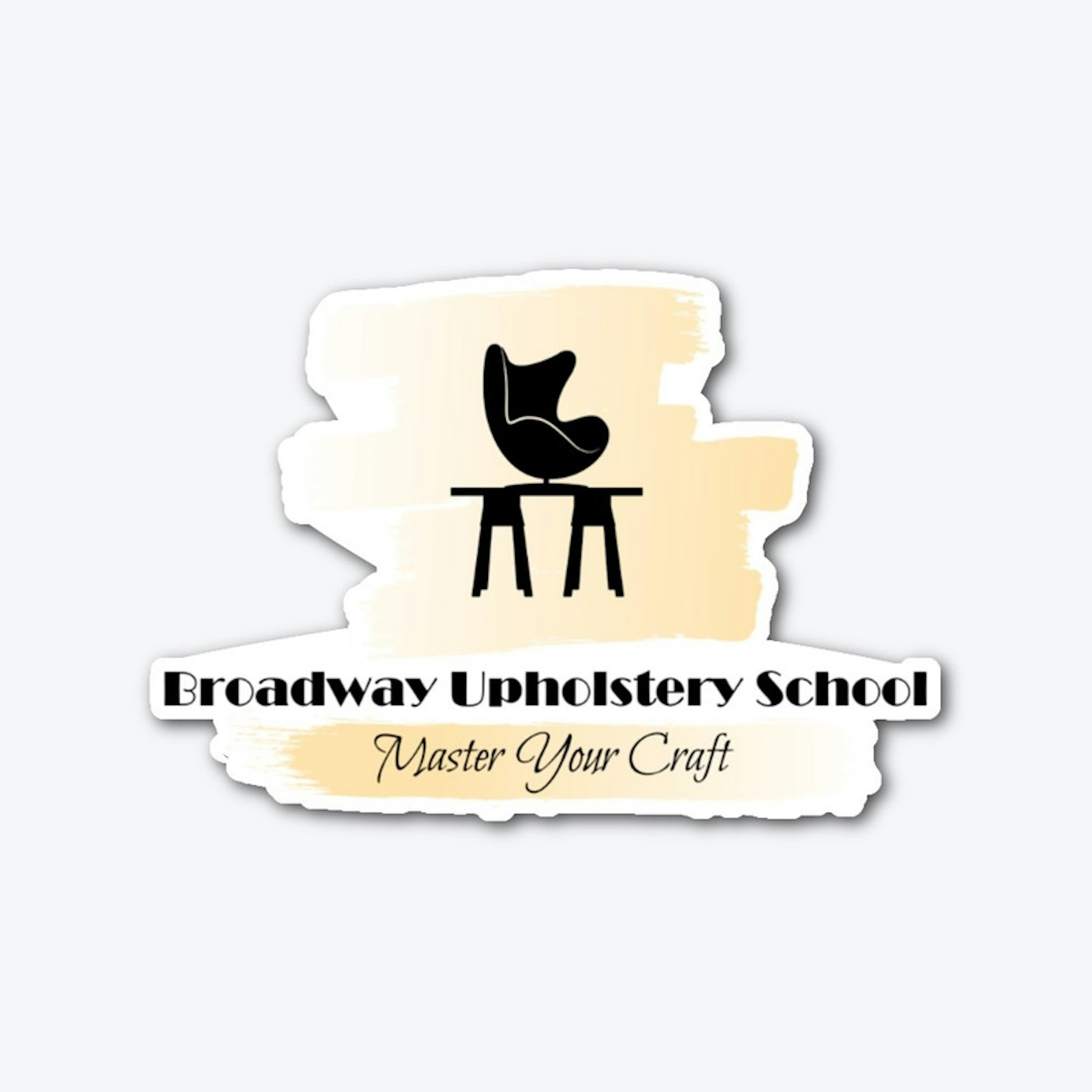 Broadway Logo Sticker